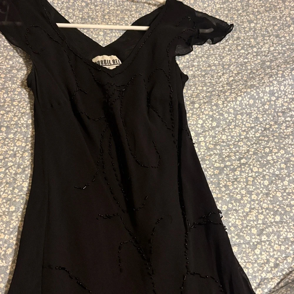 Stunning Vintage Silk Women's Dress - Picture 2 of 9